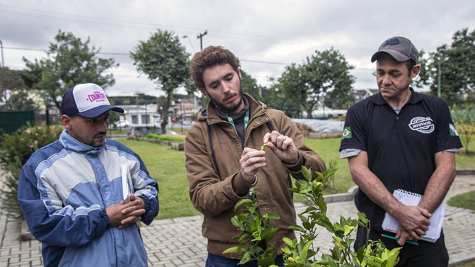 Fazenda Urbana tem em junho curso gratuito sobre Controle Alternativo de Pragas em Hortas Urbanas. Foto: Ricardo Marajó/SMCS
