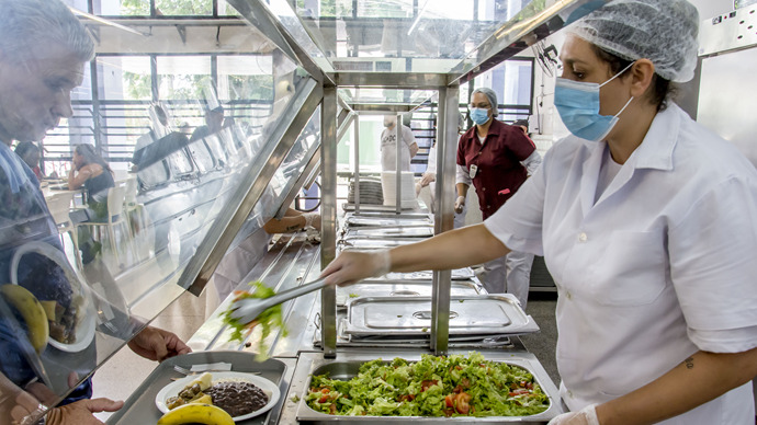 Dia Mundial da Segurança dos Alimentos: Prefeitura de Curitiba atua continuamente no acesso à alimentação segura.
Foto: Levy Ferreira/SMCS