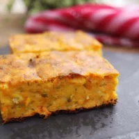 Torta salgada de cenoura