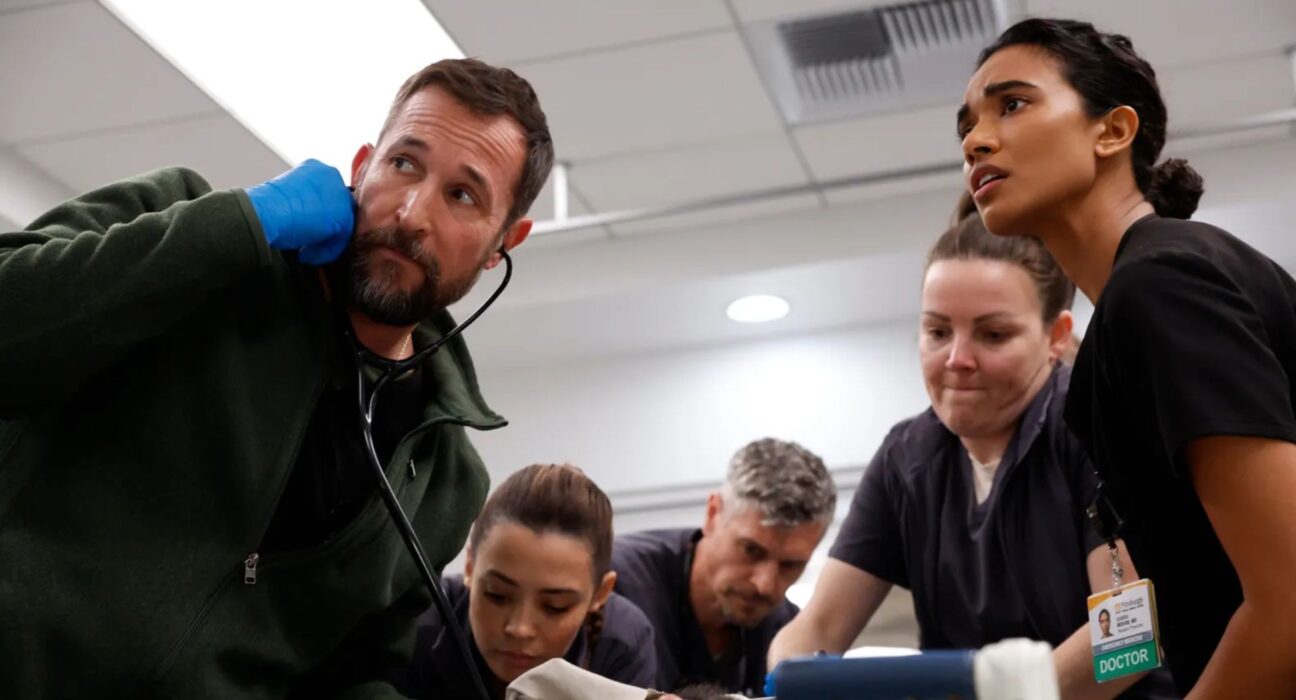 Cena da série 'The Pitt'